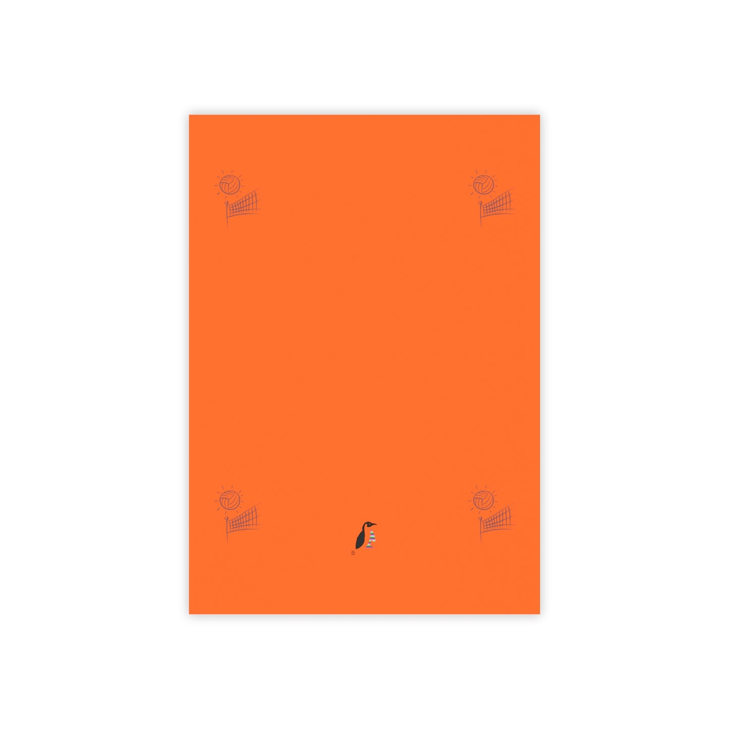 Post-it® Note Pads: Volleyball Orange