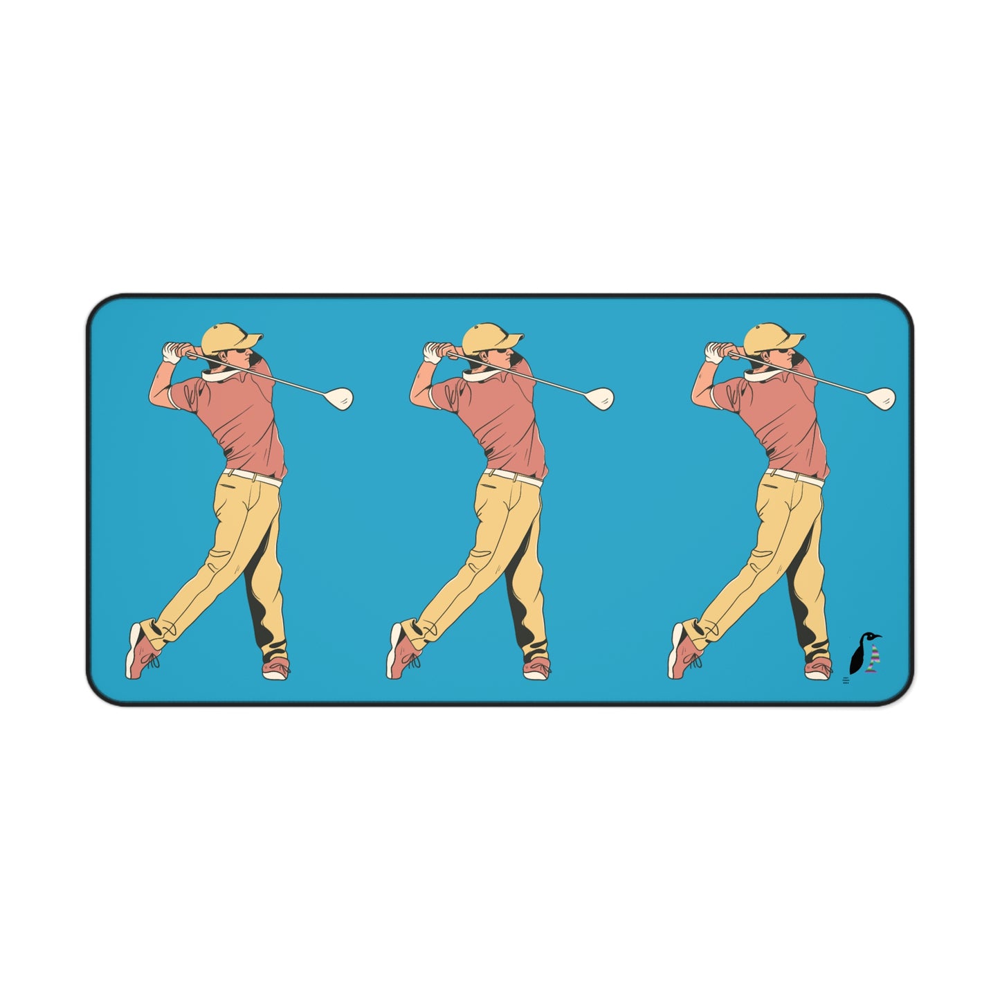 Desk Mat: Golf Turquoise