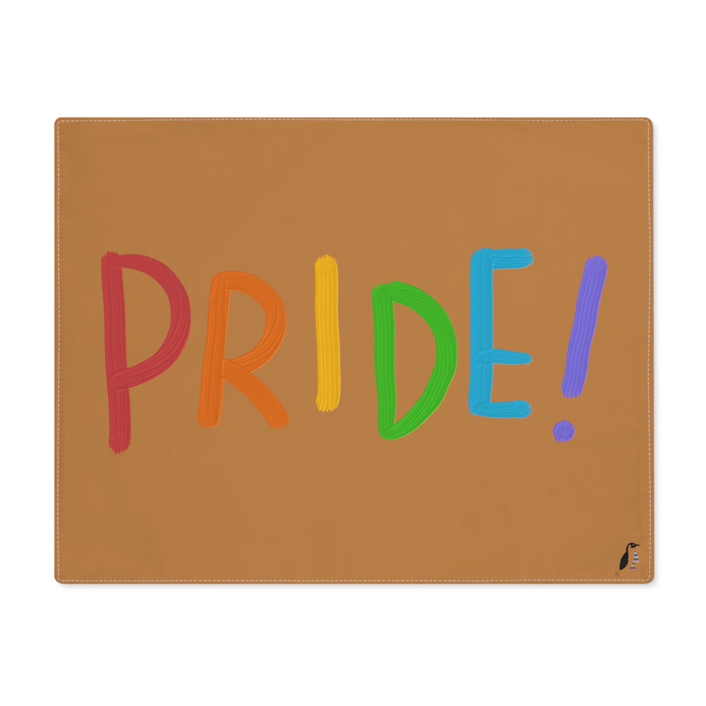 Placemat, 1pc: LGBTQ Pride Lite Brown