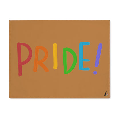 Placemat, 1pc: LGBTQ Pride Lite Brown