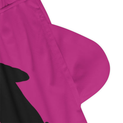 Basketball Rib Shorts: Soccer Pink