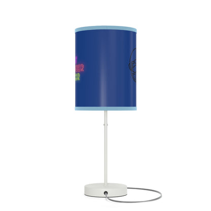 Lamp on a Stand, US|CA plug: Football Dark Blue