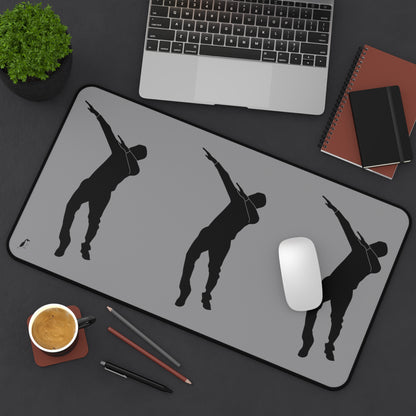 Desk Mat: Dance Grey