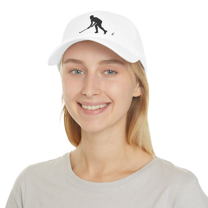 Low Profile Baseball Cap: Hockey