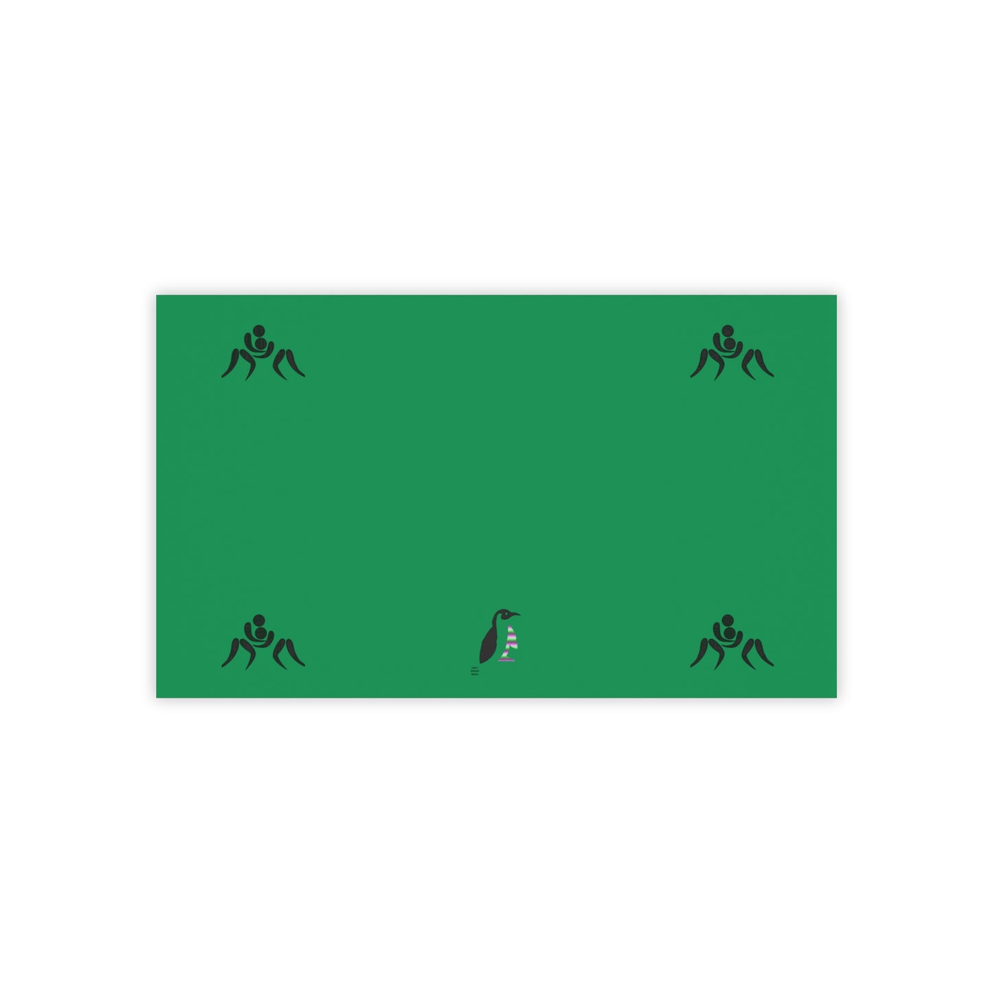 Post-it® Note Pads: Wrestling Dark Green