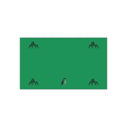 Post-it® Note Pads: Wrestling Dark Green