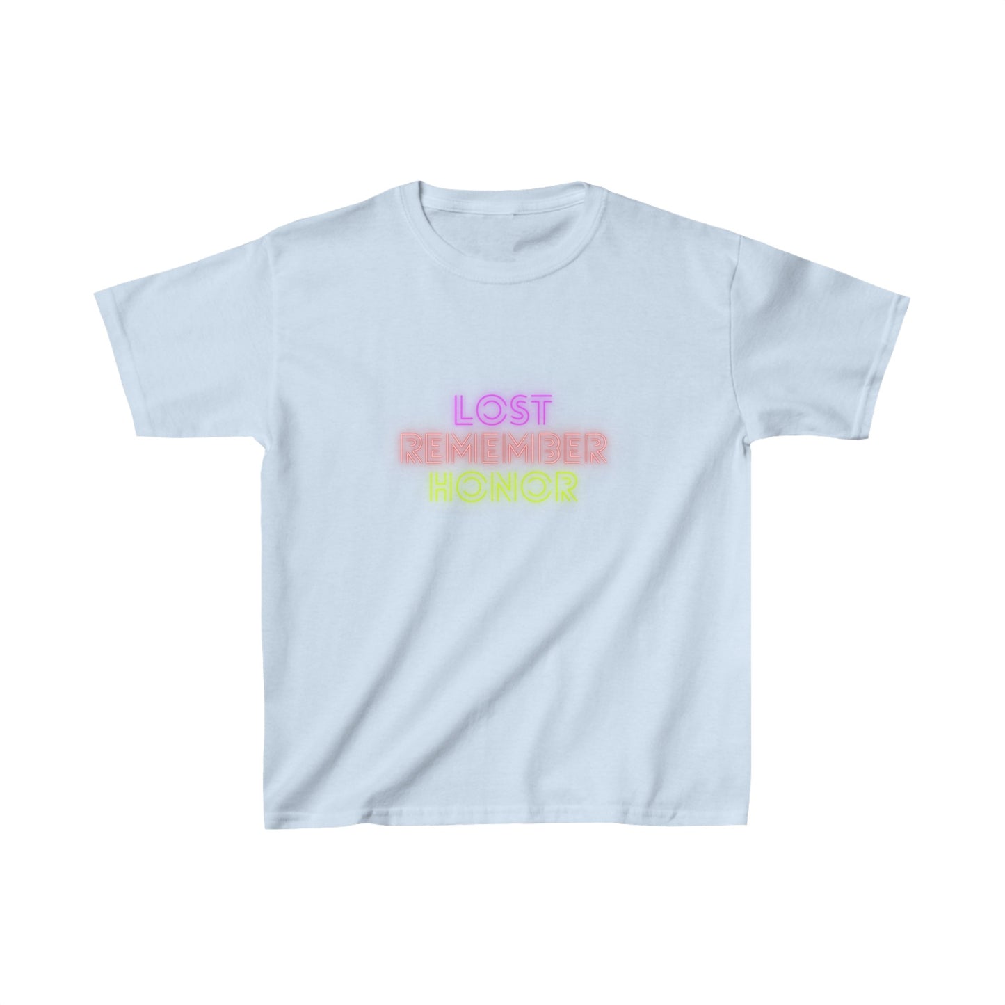 Kids Heavy Cotton™ Tee: Lost Remember Honor