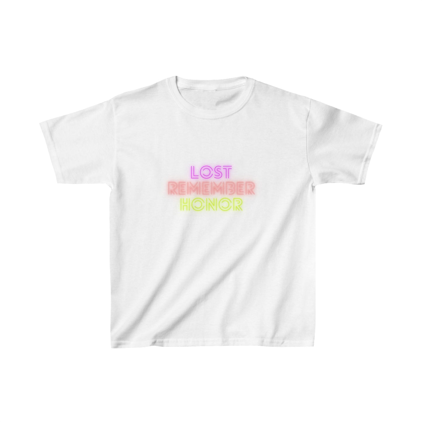 Kids Heavy Cotton™ Tee: Lost Remember Honor