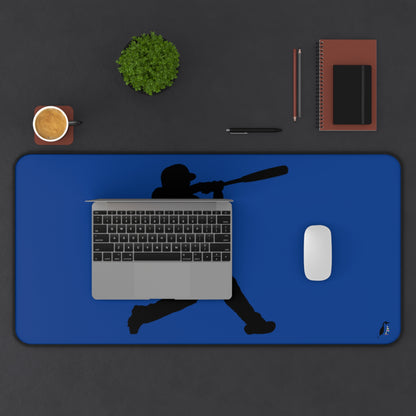 Desk Mat: Baseball Dark Blue