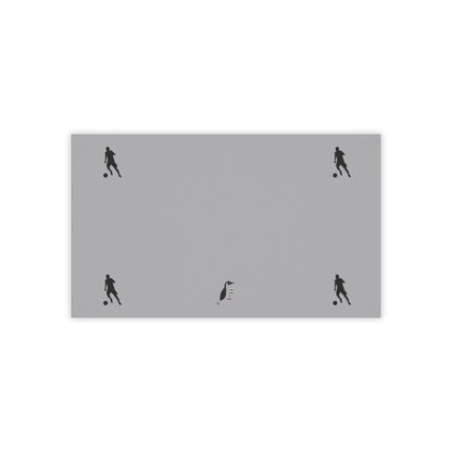 Post-it® Note Pads: Soccer Grey