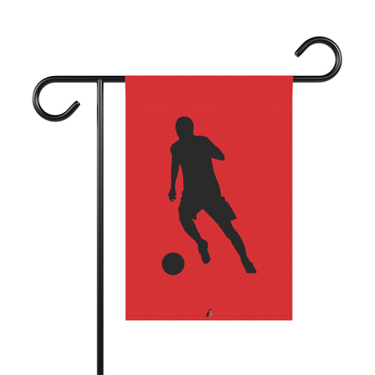 Garden & House Banner: Soccer Red