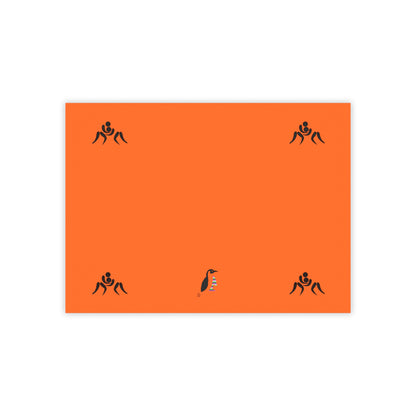 Post-it® Note Pads: Wrestling Orange