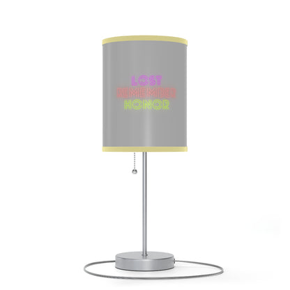 Lamp on a Stand, US|CA plug: Volleyball Lite Grey