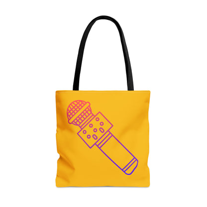 Tote Bag: Music Yellow