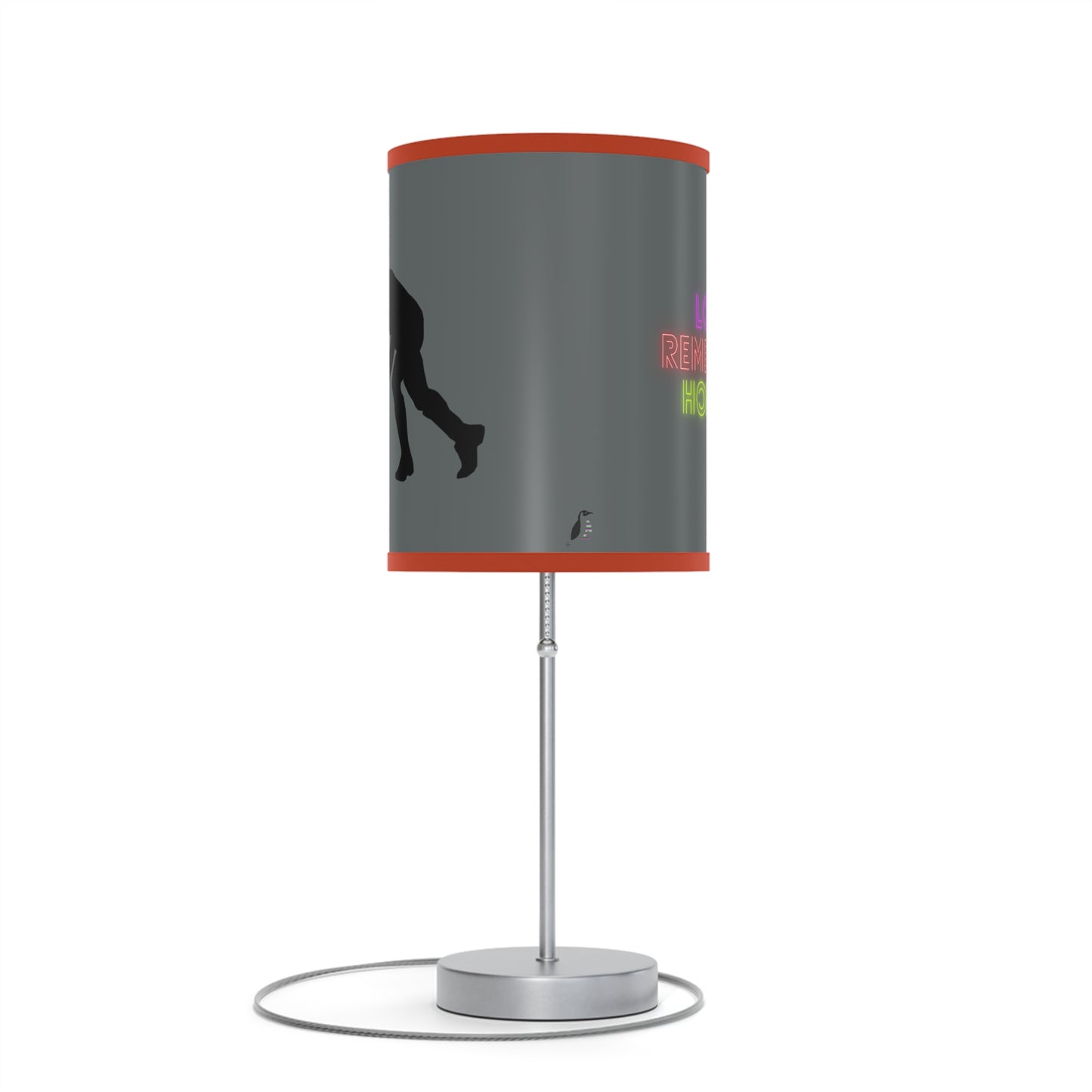 Lamp on a Stand, US|CA plug: Hockey Dark Grey 