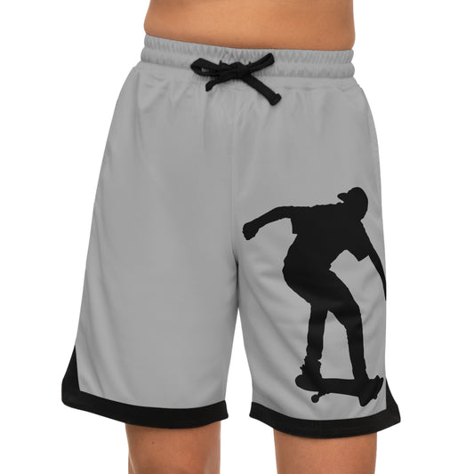 Basketball Rib Shorts: Skateboarding Lite Grey