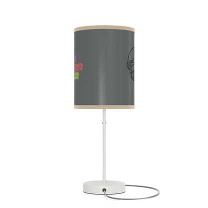 Lamp on a Stand, US|CA plug: Football Dark Grey