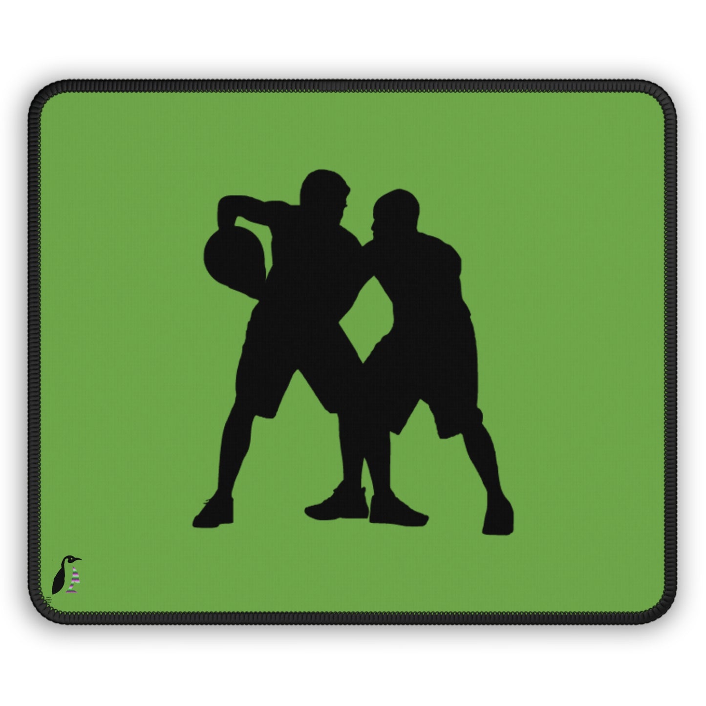 Gaming Mouse Pad: Basketball Green