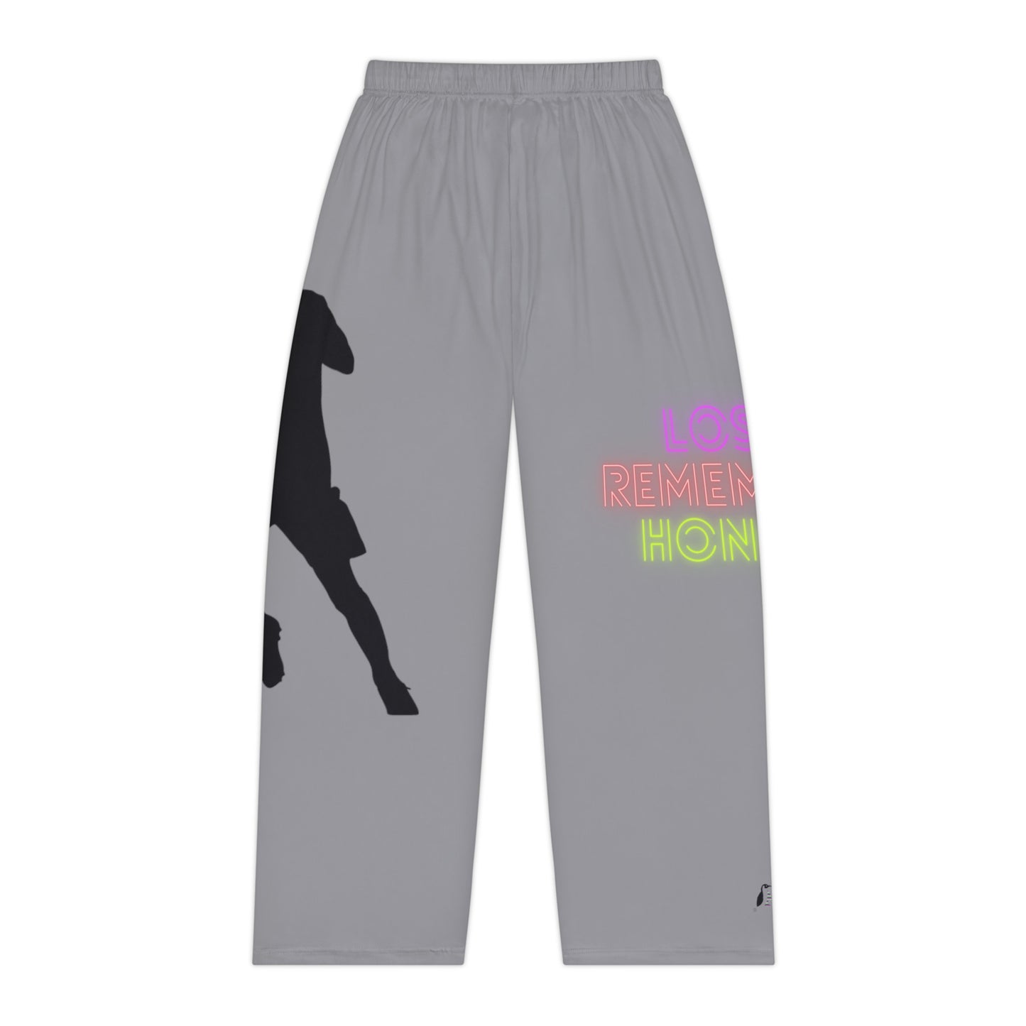 Pambabaeng Pajama Pantalon: Soccer Gray 