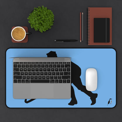 Desk Mat: Hockey Lite Blue