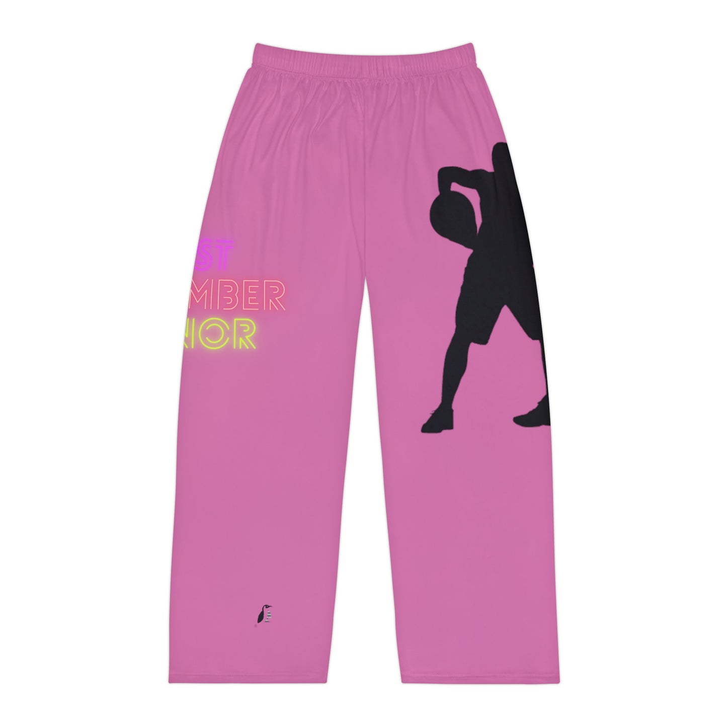 Men's Pajama Pants: Basketball Lite Pink