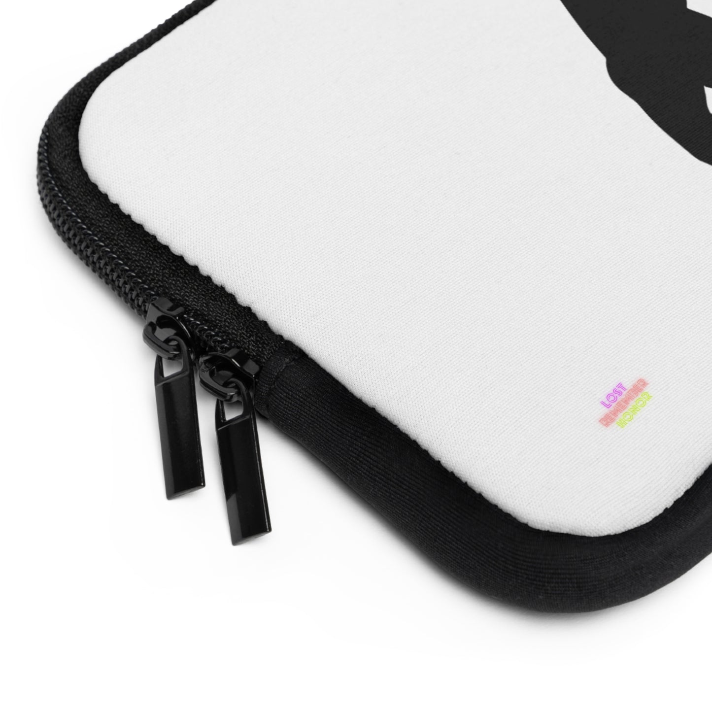 Laptop Sleeve: Dance White