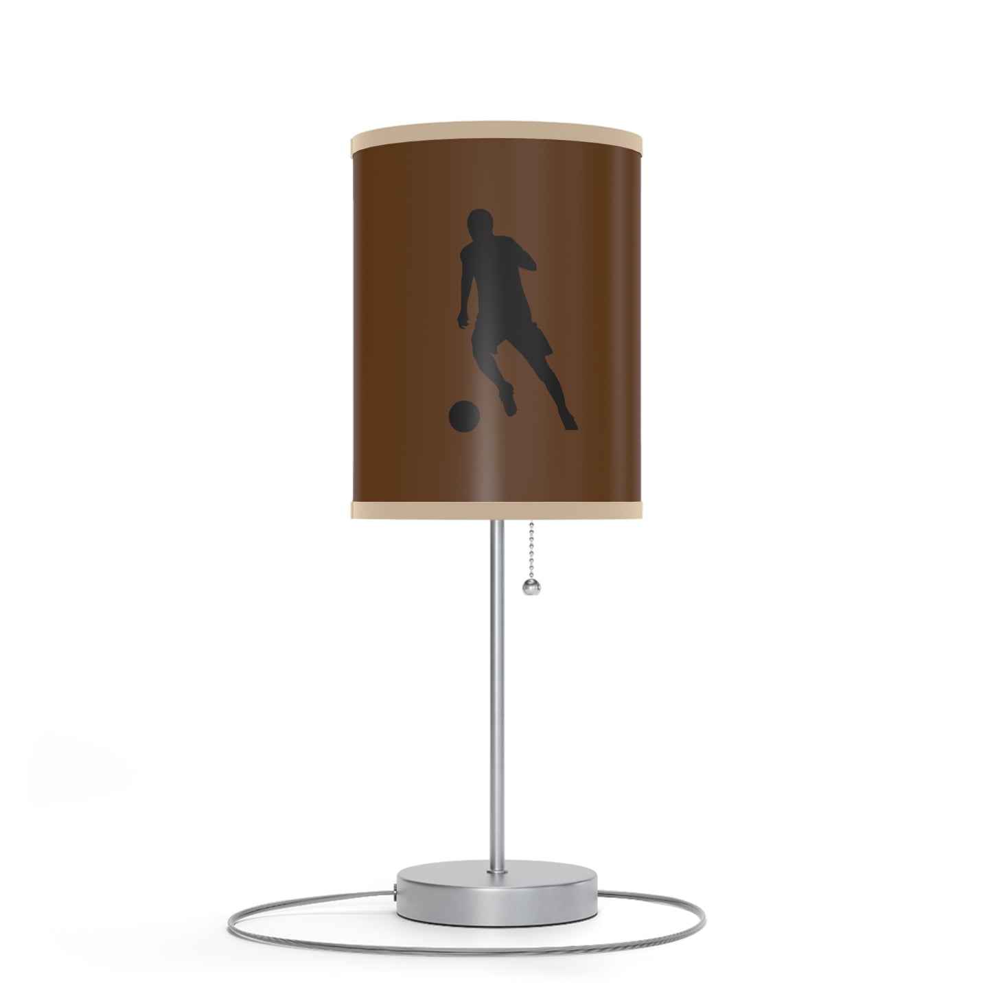 Lamp on a Stand, US|CA plug: Soccer Brown