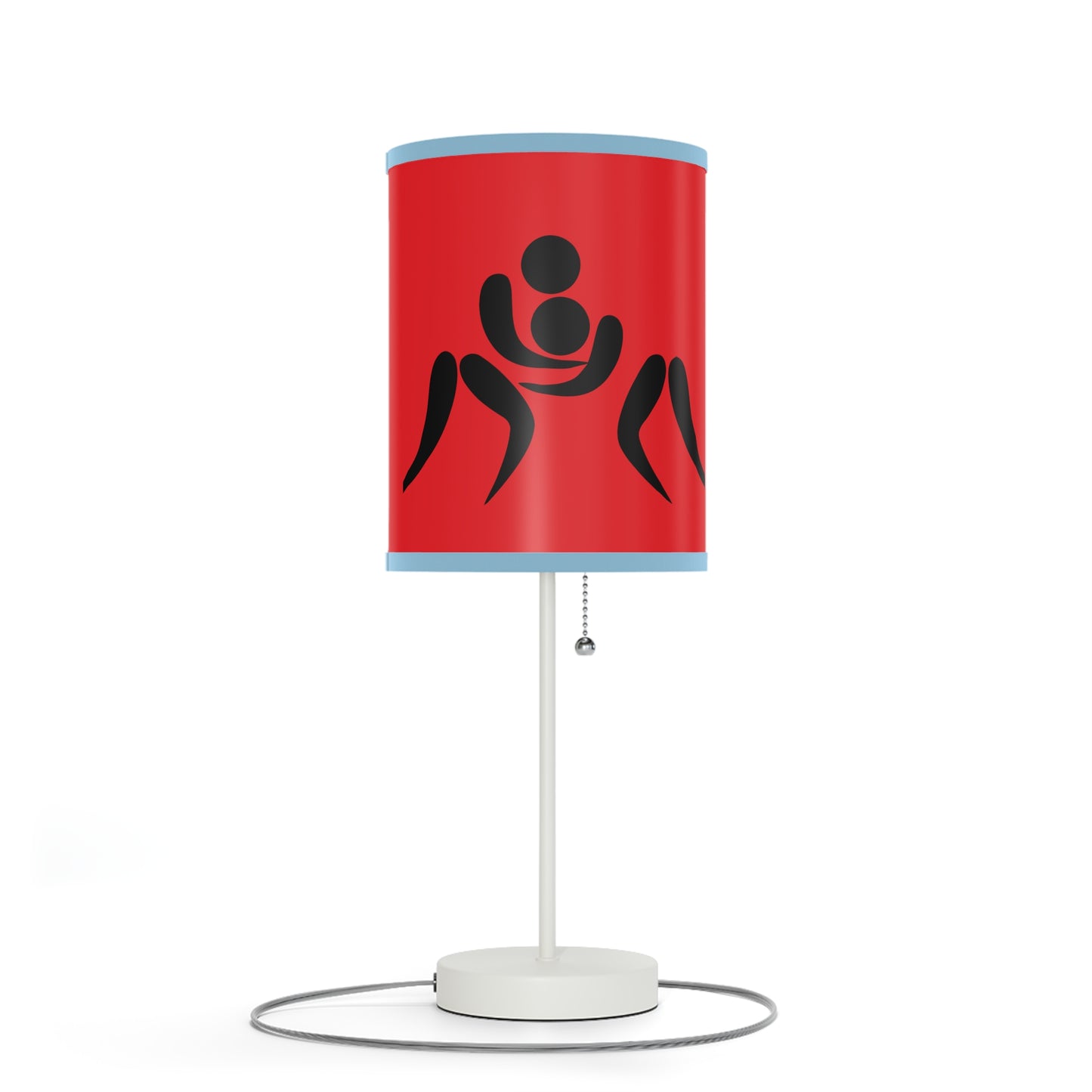 Lamp on a Stand, US|CA plug: Wrestling Red