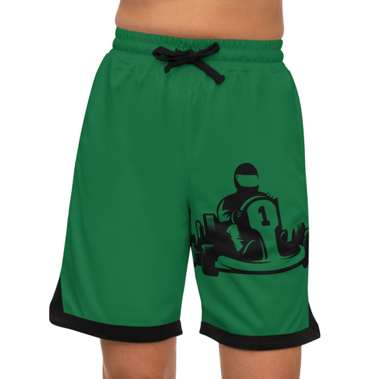 Basketball Rib Shorts: Racing Dark Green