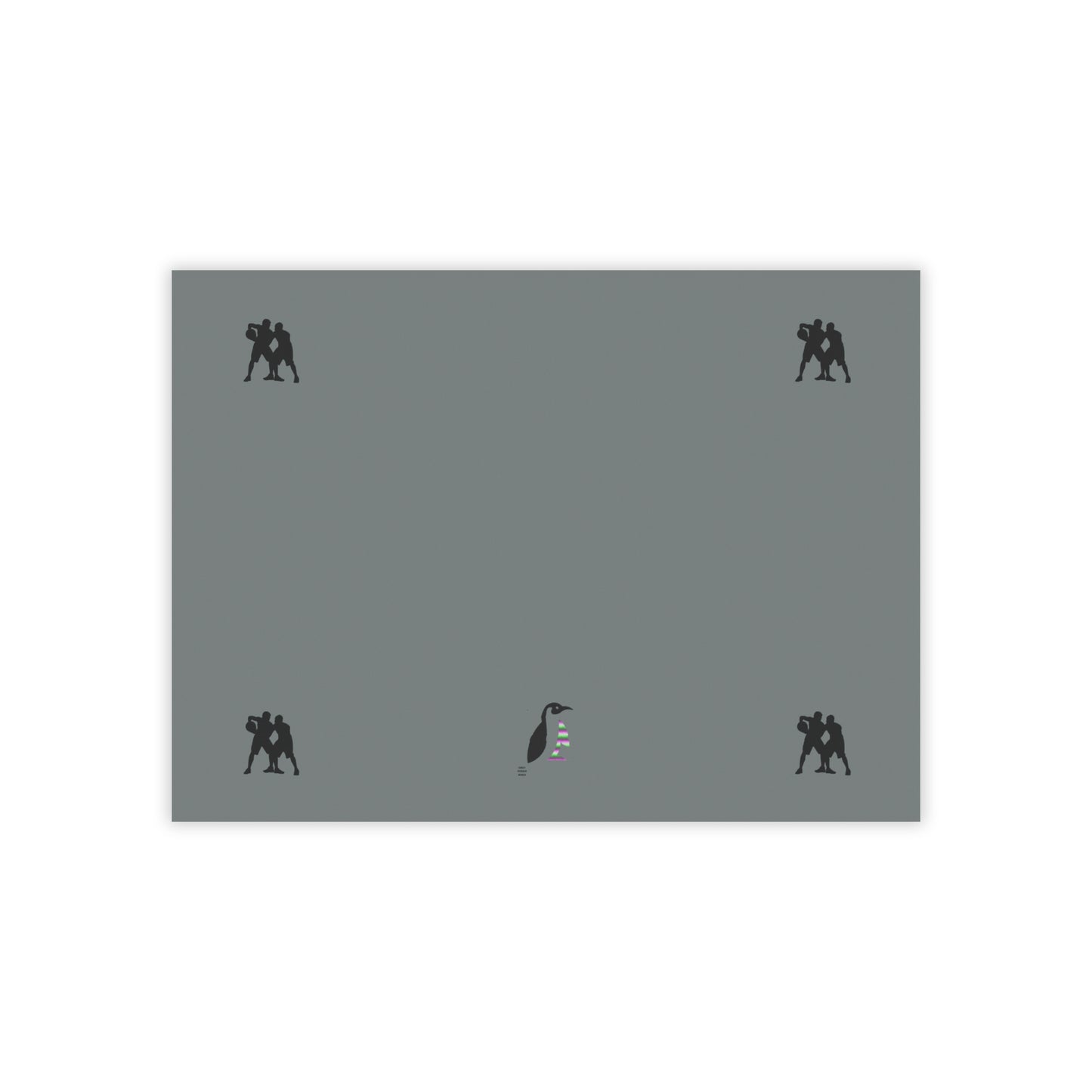 Post-it® Note Pads: Basketball Dark Grey