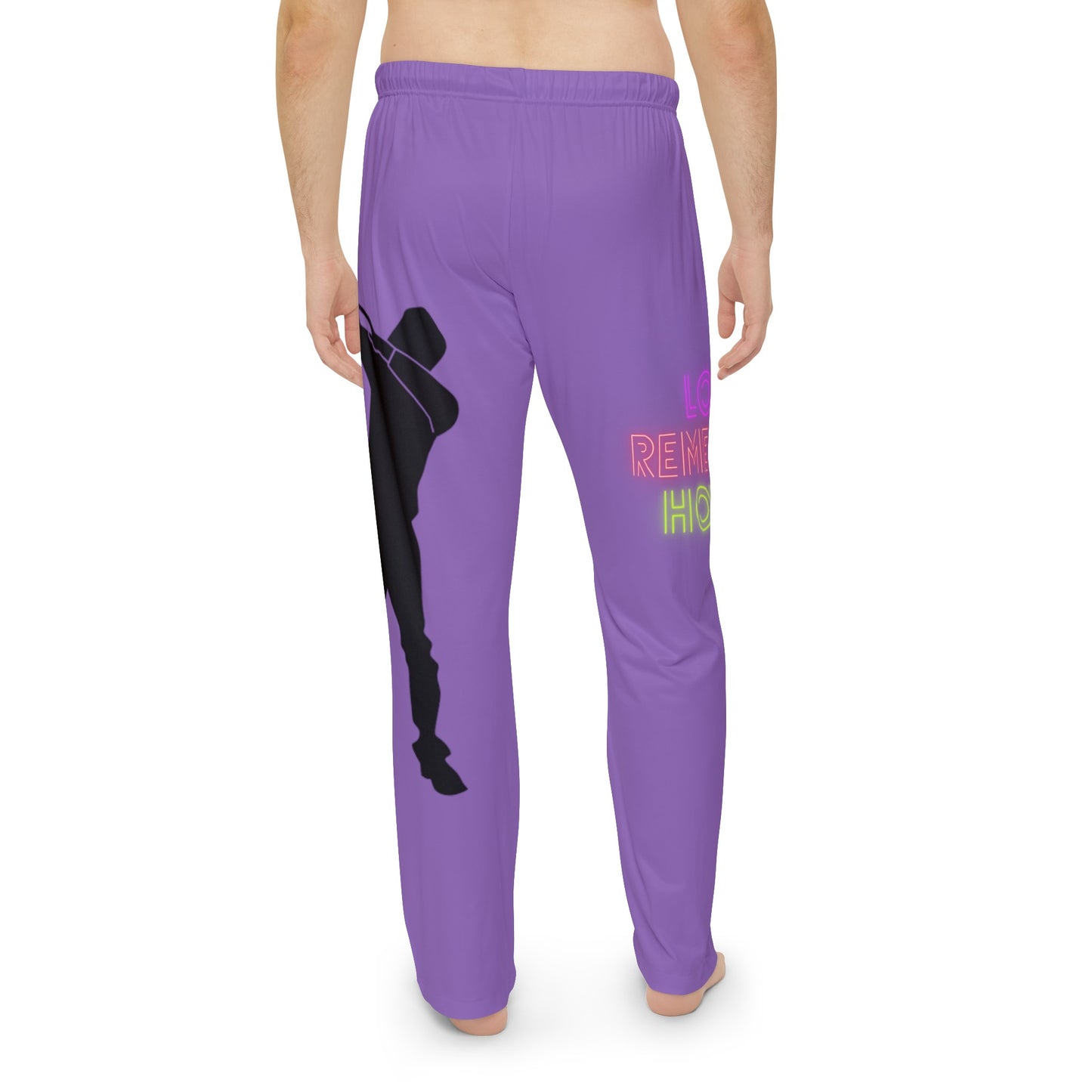 Men's Pajama Pants: Dance Lite Purple