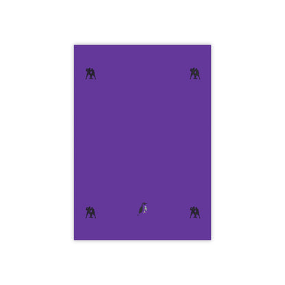 Post-it® Note Pads: Basketball Purple