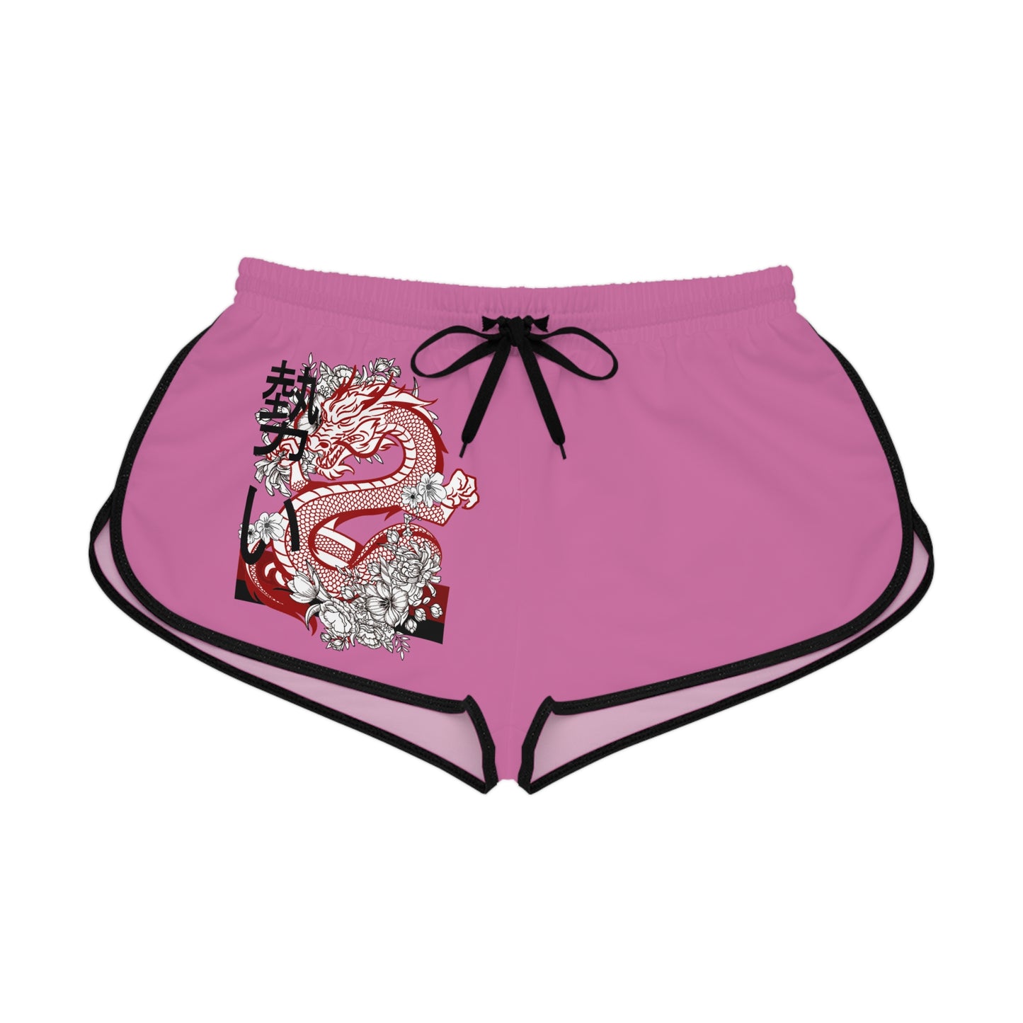 Women's Relaxed Shorts: Dragons Lite Pink