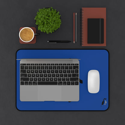 Desk Mat: Skateboarding Dark Blue