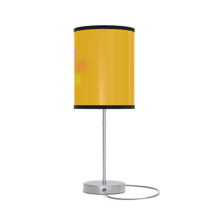 Lamp on a Stand, US|CA plug: Golf Yellow