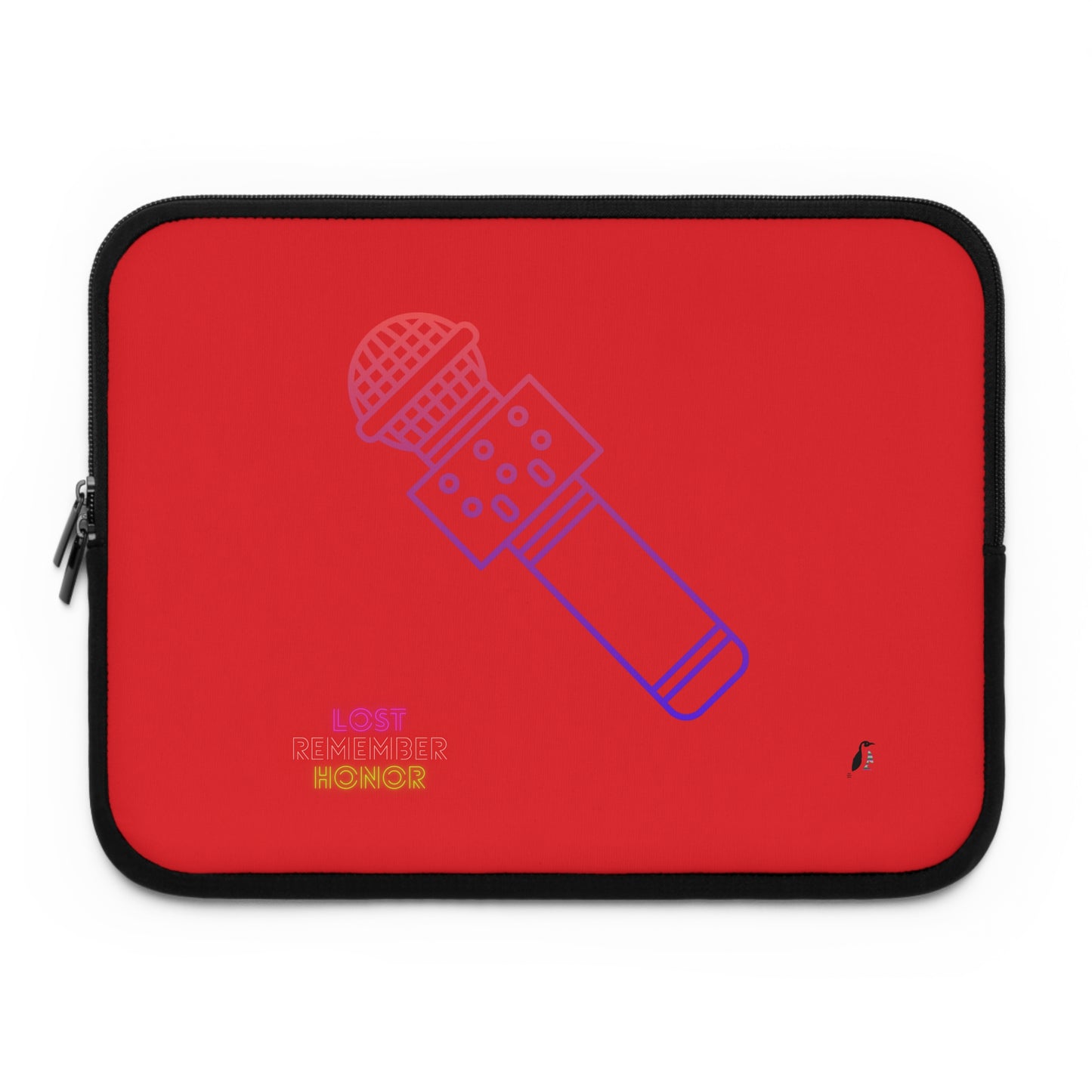 Laptop Sleeve: Music Red