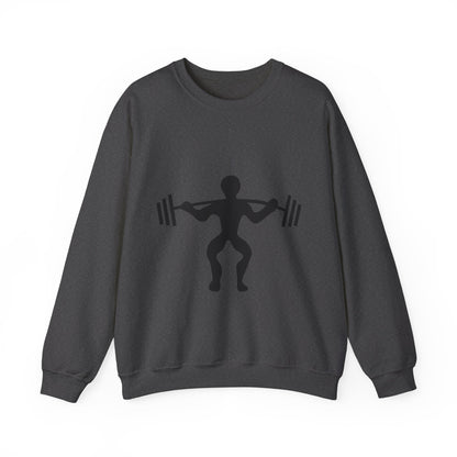 Heavy Blend™ Crewneck Sweatshirt: Weightlifting #2