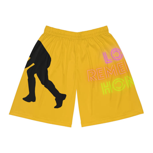 Basketball Shorts: Hockey Yellow