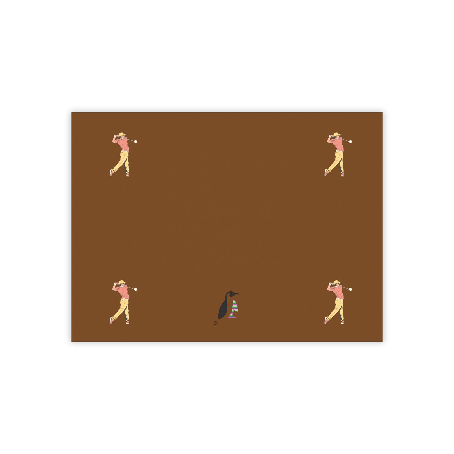 Post-it® Note Pads: Golf Brown