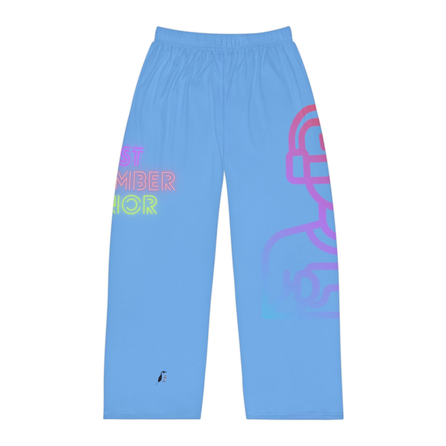 Men's Pajama Pants: Gaming Lite Blue