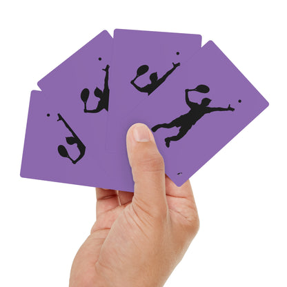 Poker Cards: Tennis Lite Purple