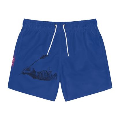 Swim Trunks: Writing Dark Blue