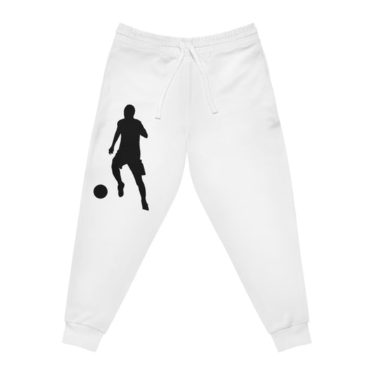 Athletic Joggers: Soccer White