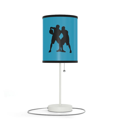 Lamp on a Stand, US|CA plug: Basketball Turquoise