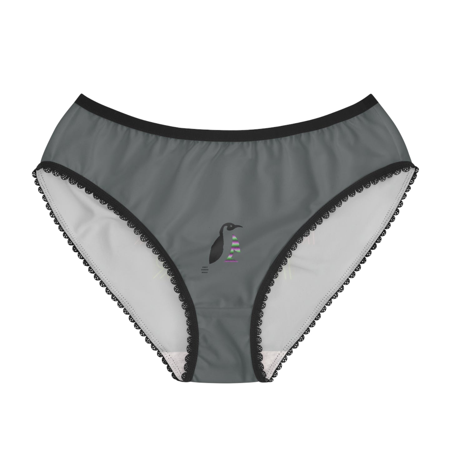 Women's Briefs: Lost Remember Honor Dark Grey