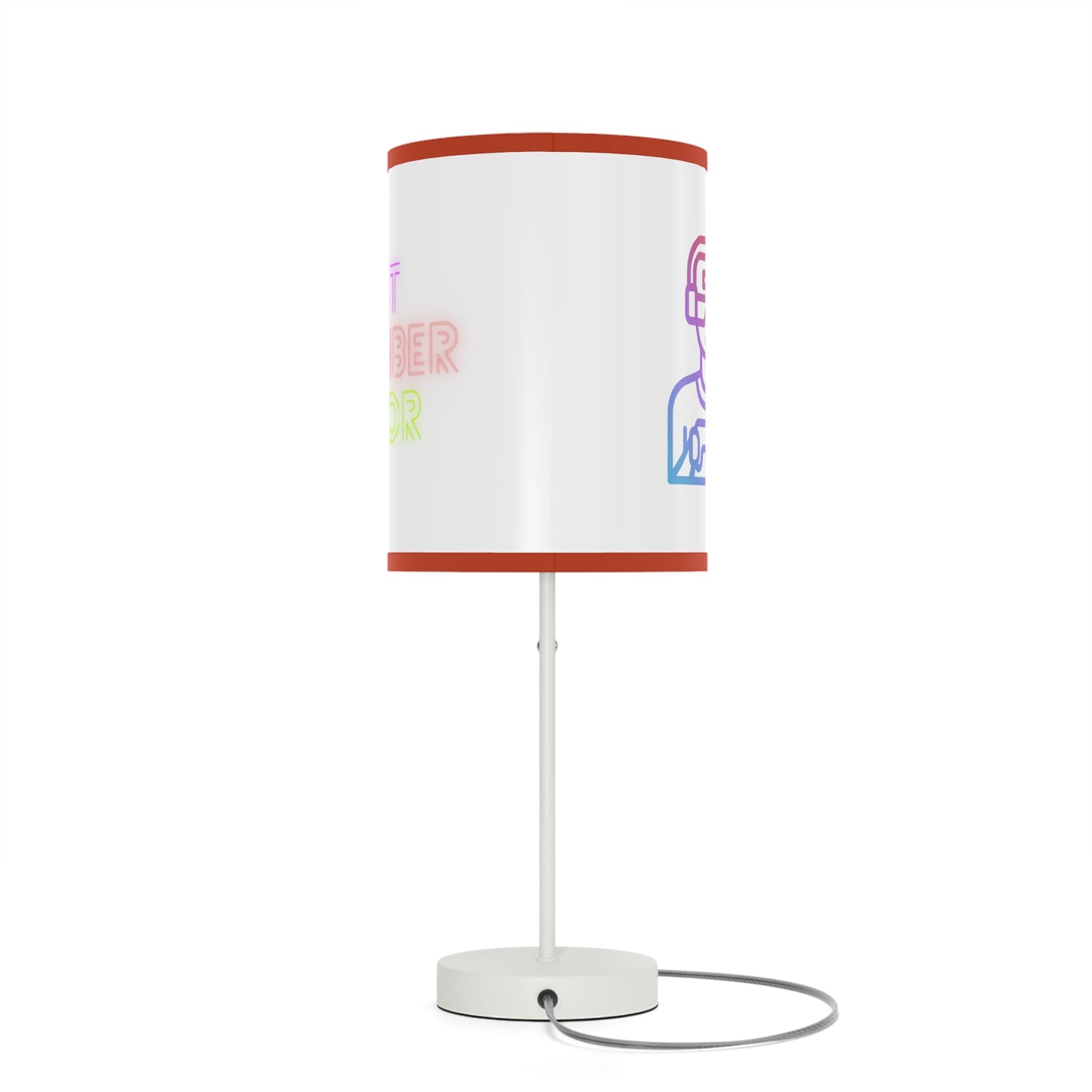 Lamp on a Stand, US|CA plug: Gaming White