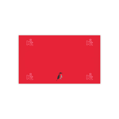 Post-it® Note Pads: Fight Cancer Dark Red