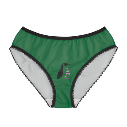 Women's Briefs: Wolves Dark Green