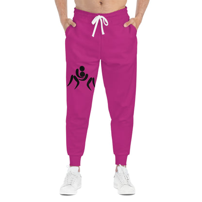 Athletic Joggers: Wrestling Pink