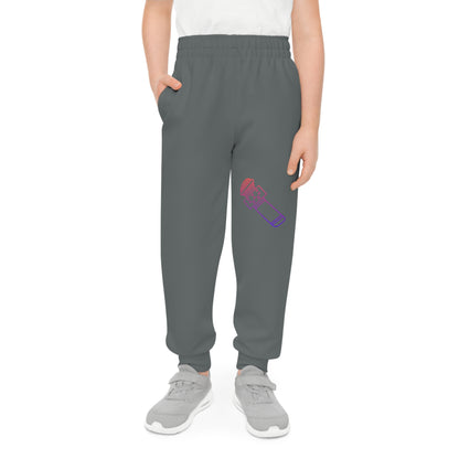 Youth Joggers: Music Dark Grey